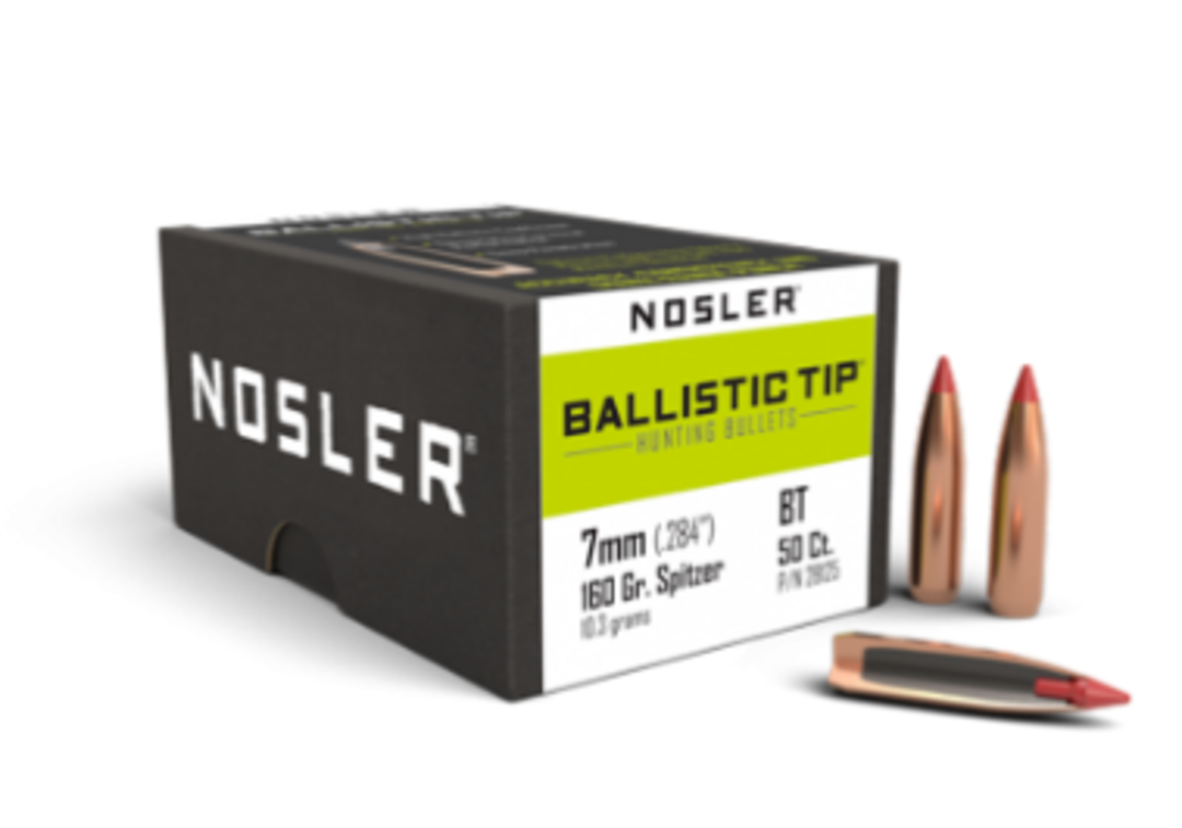 Nosler Ballistic Tip 7mm 160gr x50 image 0